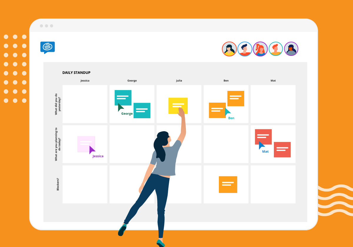 daily standup template