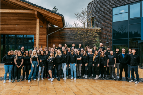 Conceptboard employees on a company retreat in Allgäu, Germany