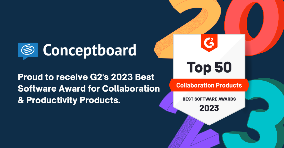 Conceptboard G2 Software Award top 50