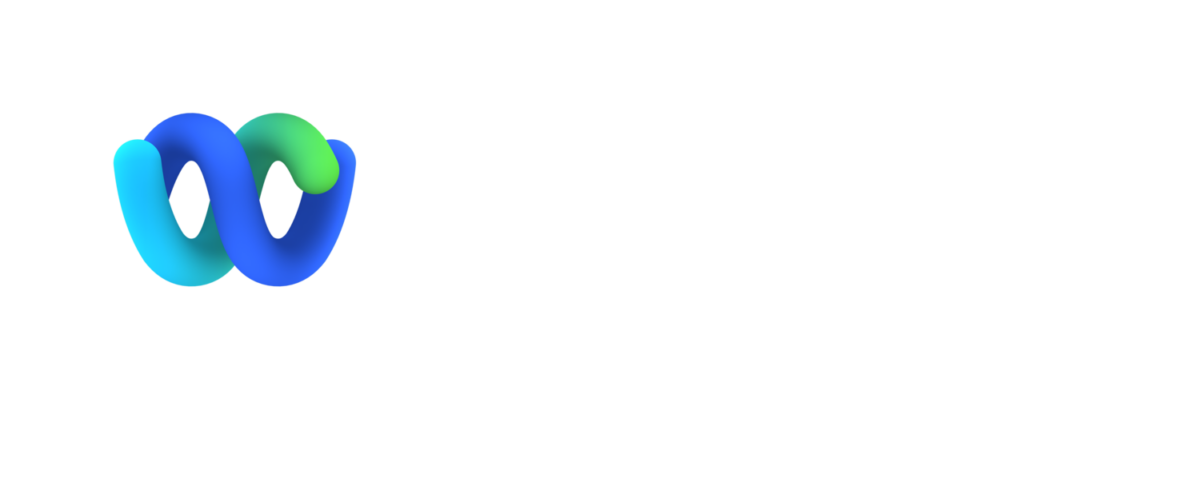 Webex logo weiß